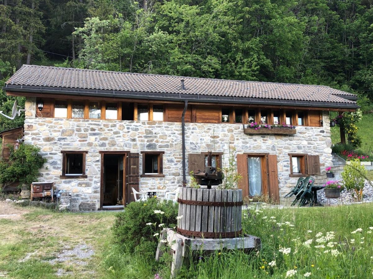 A L'Oree Du Bisse Anzère Eksteriør billede